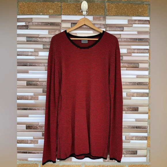 LANEUS viscose cashmere blend top XL - Picture 4 of 11